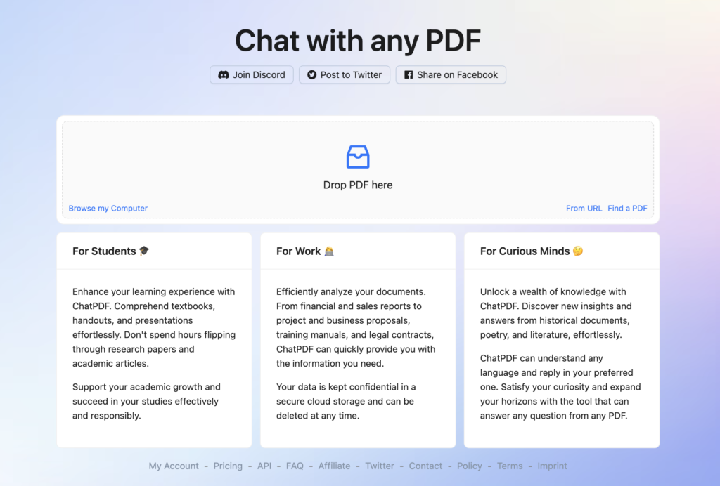 ChatPDF: Simplifying PDF summary of the content 6 - Travotla shares smart AI solutions with Nomads